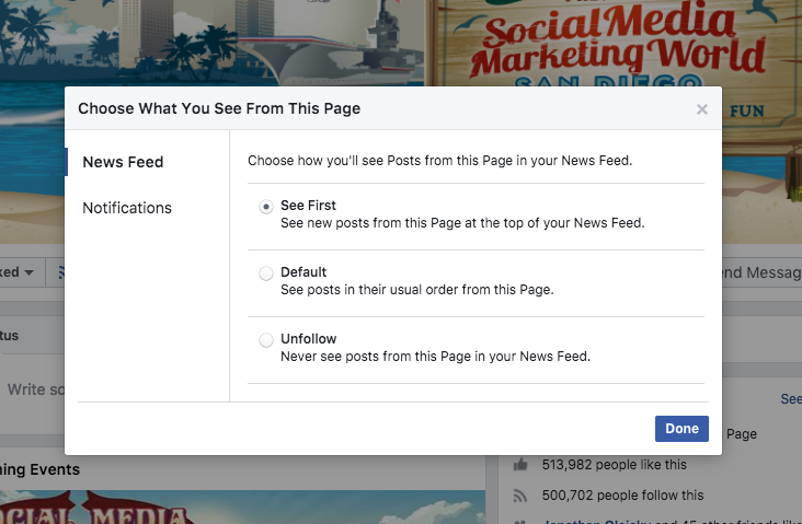 Facebook News Feed Changes