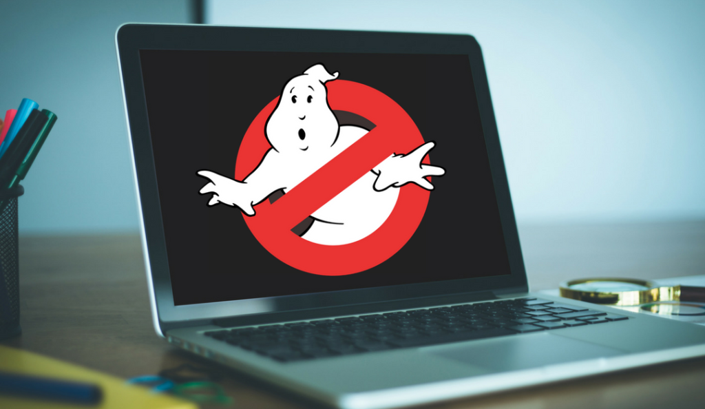 Ghost on a Website
