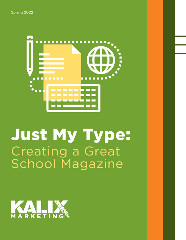 Just My Type: Creating a Great School Magazine
