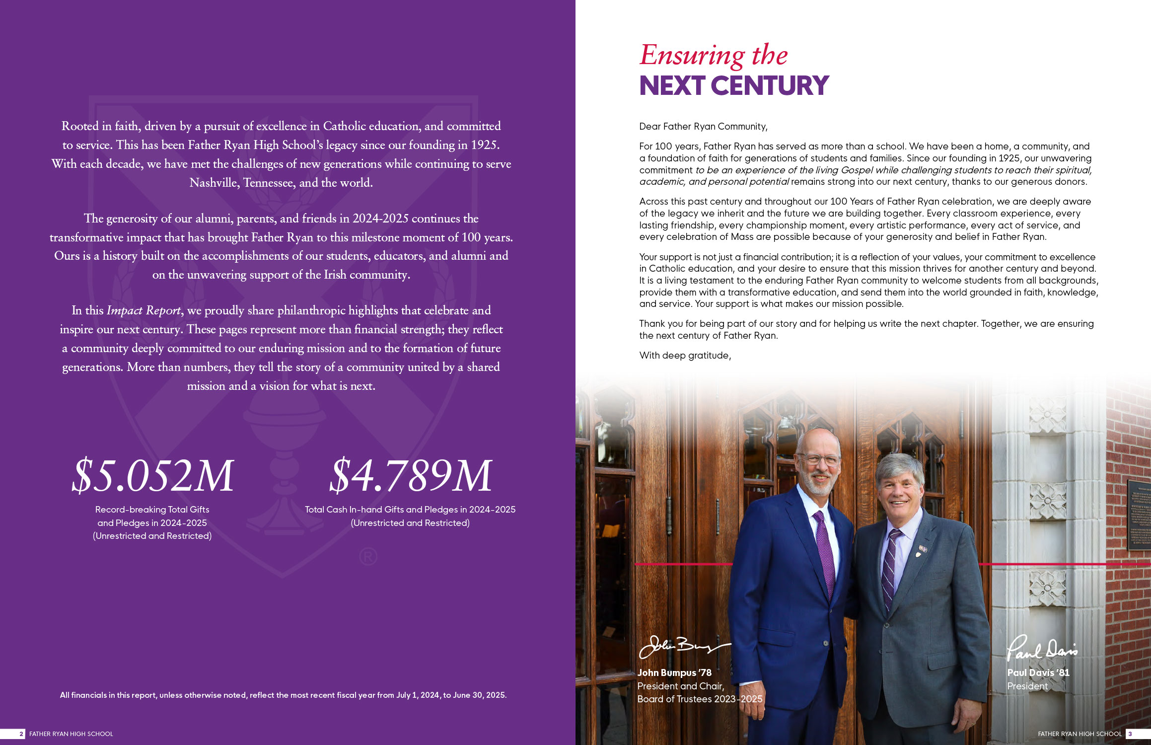 Father Ryan Impact Report 02