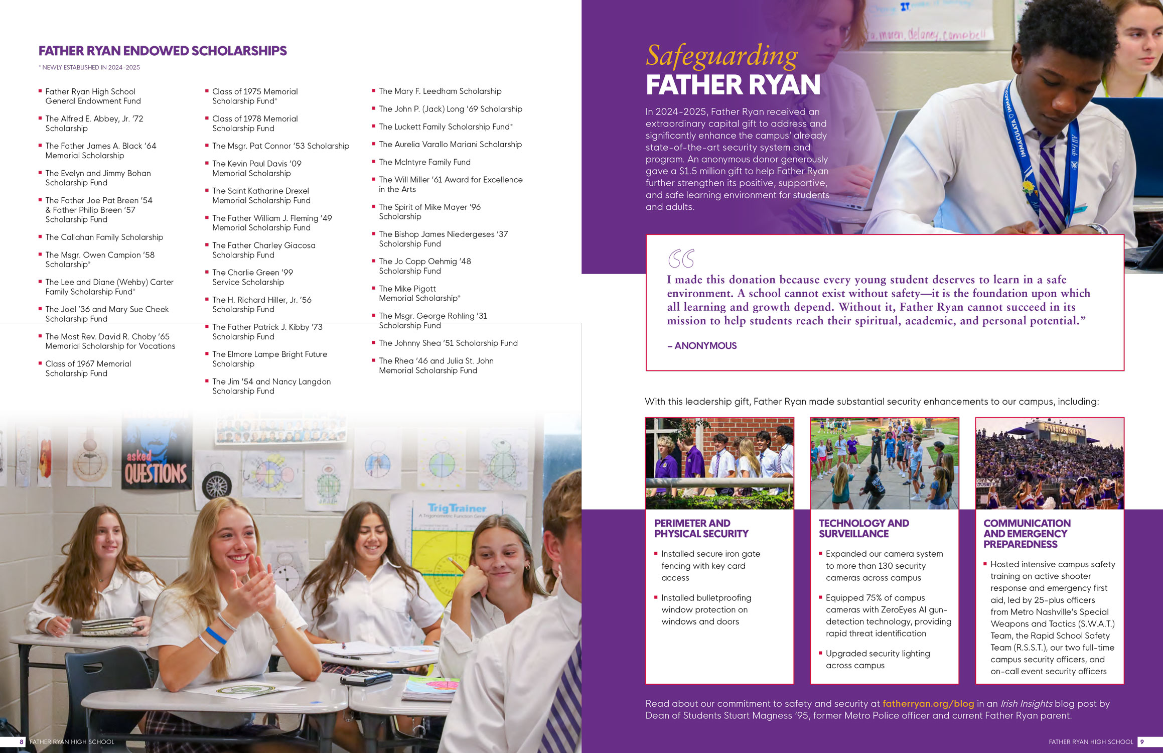 Father Ryan Impact Report 05