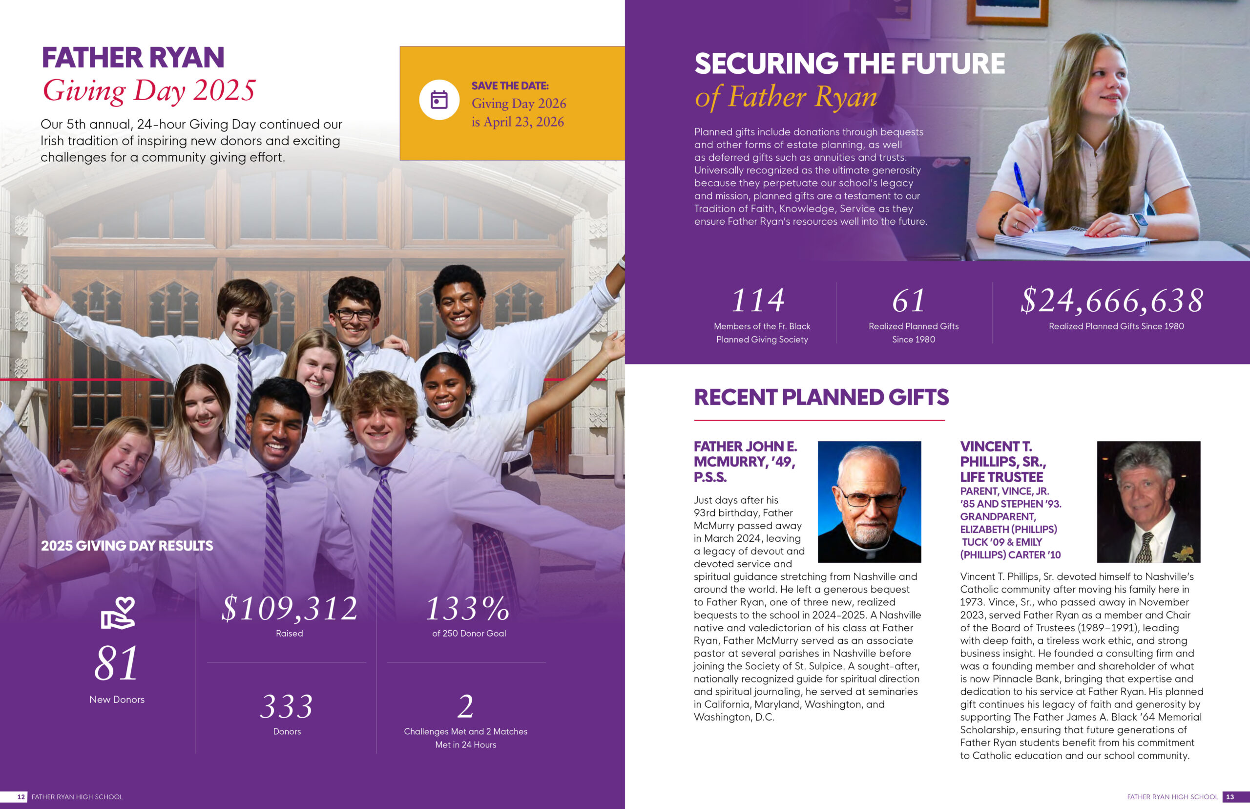 Father Ryan Impact Report 07