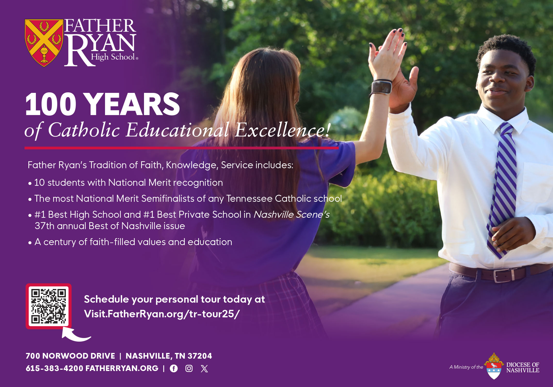 Father Ryan Registration Catholic School Week